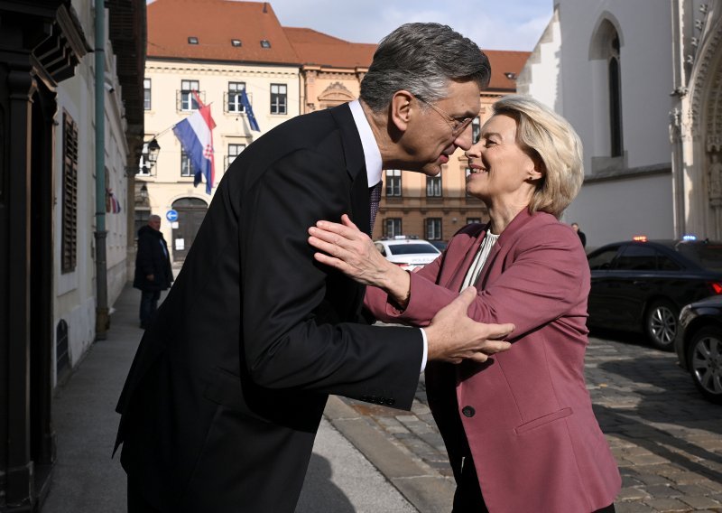 Prvi europski čelnici stižu u Zagreb: Plenković se sastao s Ursulom von der Leyen