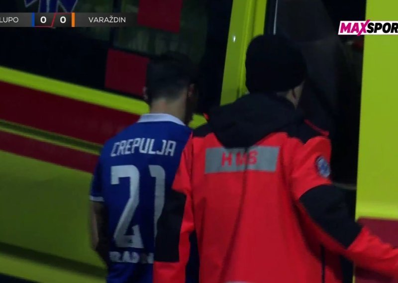 Drama u Koprivnici: Igrača Slavena hitna odvela nakon udarca kopačkom u glavu