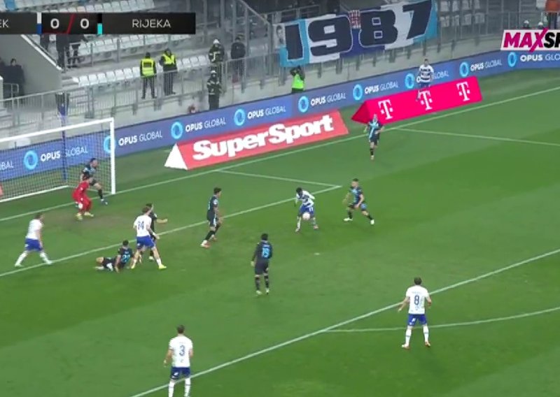 Pogledajte gol Osijeka protiv Rijeke nakon sjajne akcije