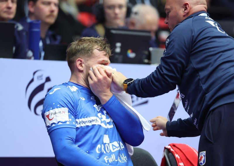 David Mandić 'krvario' za hrvatsku pobjedu; pogledajte posljedice i kako izgleda njegovo lice