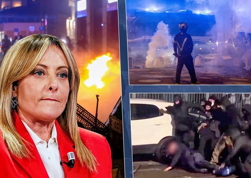 Čekićem na policajca, Meloni sprema odgovor: Je li Italija uoči Olimpijskih igara na rubu građanskog rata?