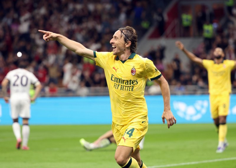 Evo što Talijani pišu o igri Luke Modrića nakon najbolje utakmice Milana ove sezone