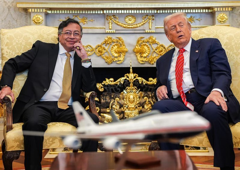 Prvo su se častili uvredama, a onda su se našli: Šef Kolumbije bio u Bijeloj kući