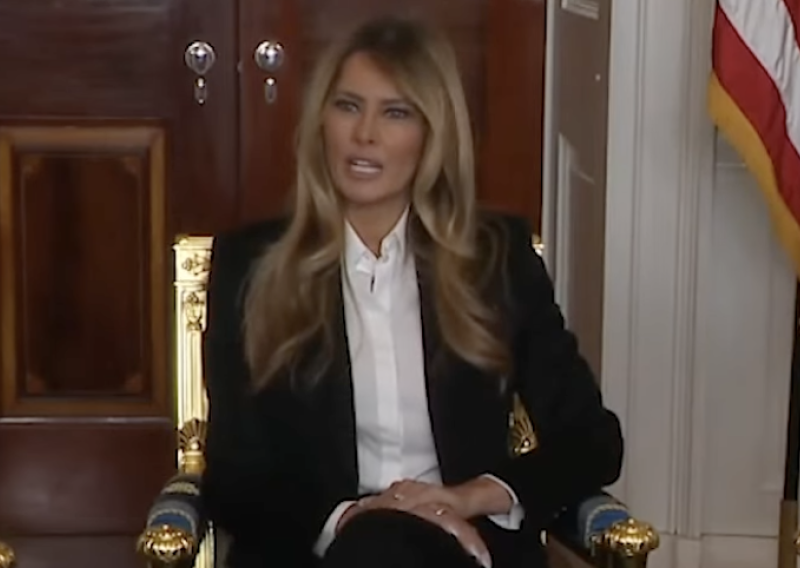 Novinari pritisnuli Melaniju Trump: Na jedno se pitanje nije htjela niti osvrnuti