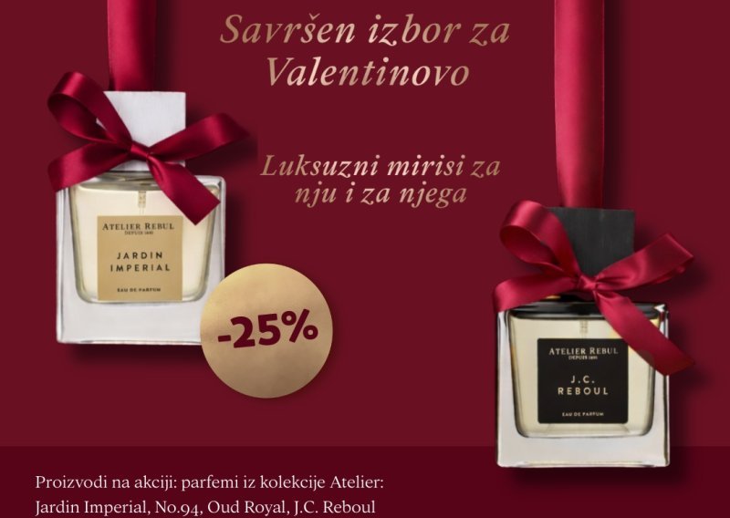 Ako tražite parfem koji će se pamtiti, Atelier Rebul ima pažljivo osmišljenu Valentinovsku ponudu
