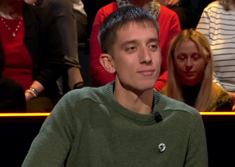 'Ljudi, je l’ to moguće?': Maturant stigao do 34.000 eura u 'Milijunašu' - i ide dalje