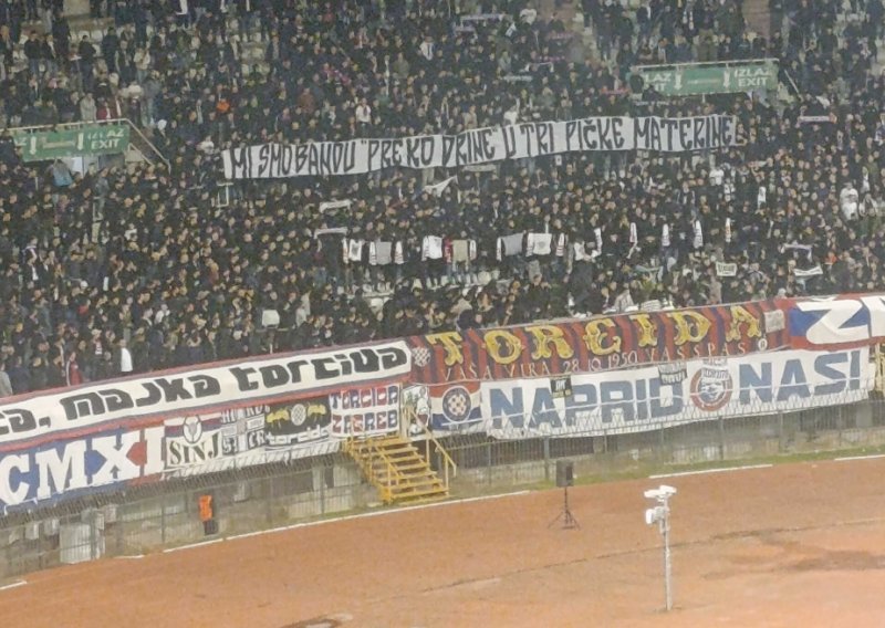 Sramotne scene na Poljudu: Pola stadiona skandiralo 'Za dom spremni' i 'Ubij Srbina'
