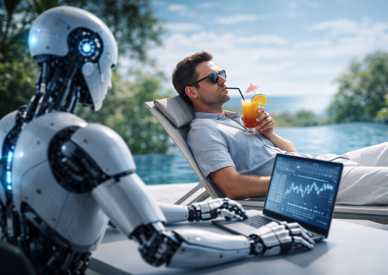 Lezi pod palmu i uživaj: Dolazi li nam doba u kojem će nas država plaćati, a roboti raditi?