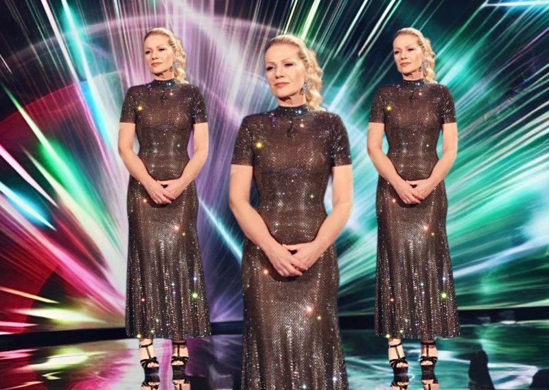 Barbara Kolar zna kako privući pažnju: Pogledajte haljinu koja 'vrišti' glamur