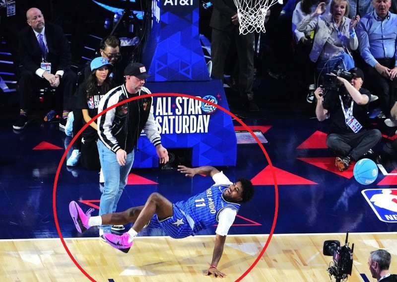 Težak pad obilježio natjecanje u zakucavanju; pogledajte što se dogodilo