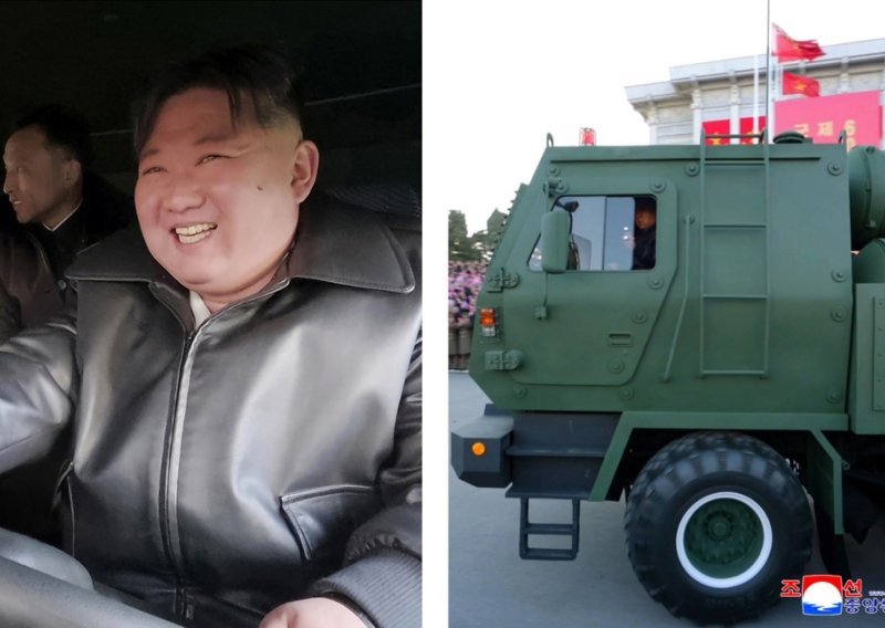 Kim Jong-un veselo pozirao u raketnom bacaču: 'Nitko drugi ovo nema'
