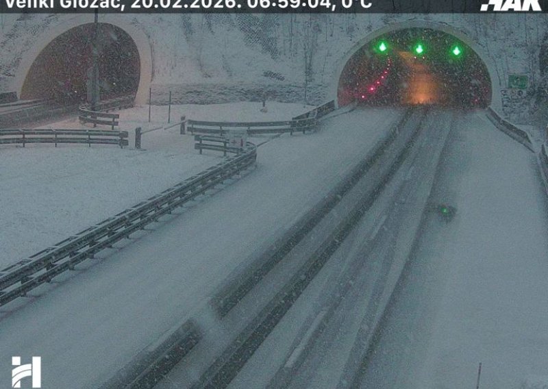 Zimski uvjeti stvaraju probleme u prometu, zbog vjetra zatvorene pojedine ceste