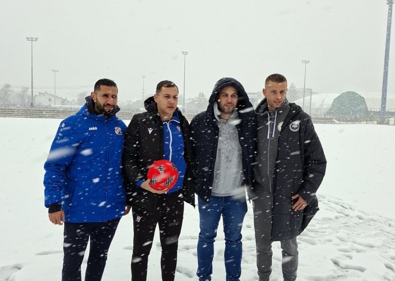 Utakmica SuperSport 2. NL odgođena zbog snijega: Pogledajte stanje travnjaka