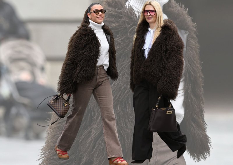 Hit komad sa špice: Zagrepčanke zamijenile klasične kapute smeđim bundama od umjetnog krzna
