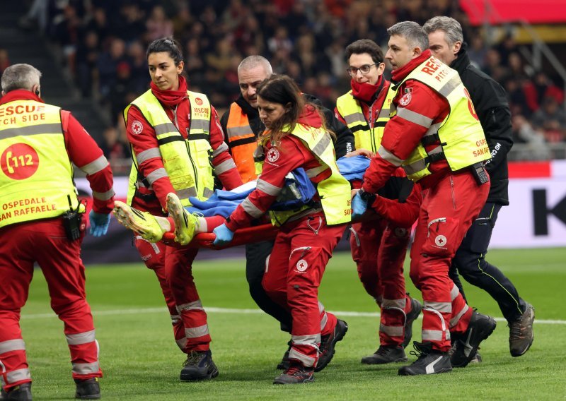 Stravična ozljeda Modrićevog suigrača: Iznesen je na nosilima