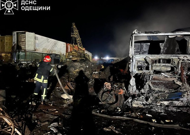 Rusija napala Odesu: Na odmorištu za kamion poginule dvije osobe