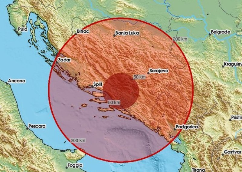 Potres pogodio Mostar: Ljudi kažu da se osjetio i u Hrvatskoj