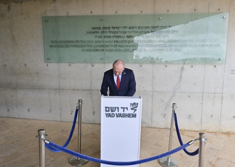 Anušić u Izraelu protiv nacizma: 'Nezamislivi zločini, ostavljaju nas nijemima'