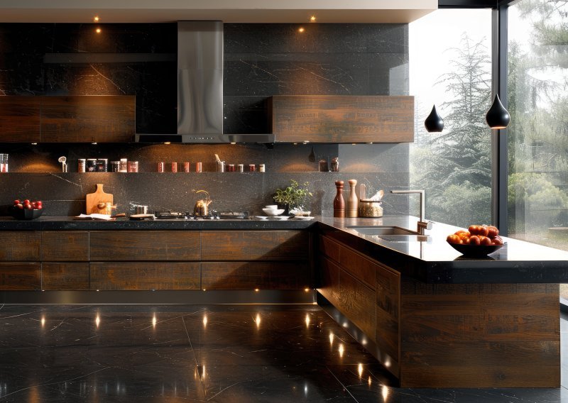Odzvonilo je bijelim kuhinjama: Tamne fronte i topli materijali totalni su hit