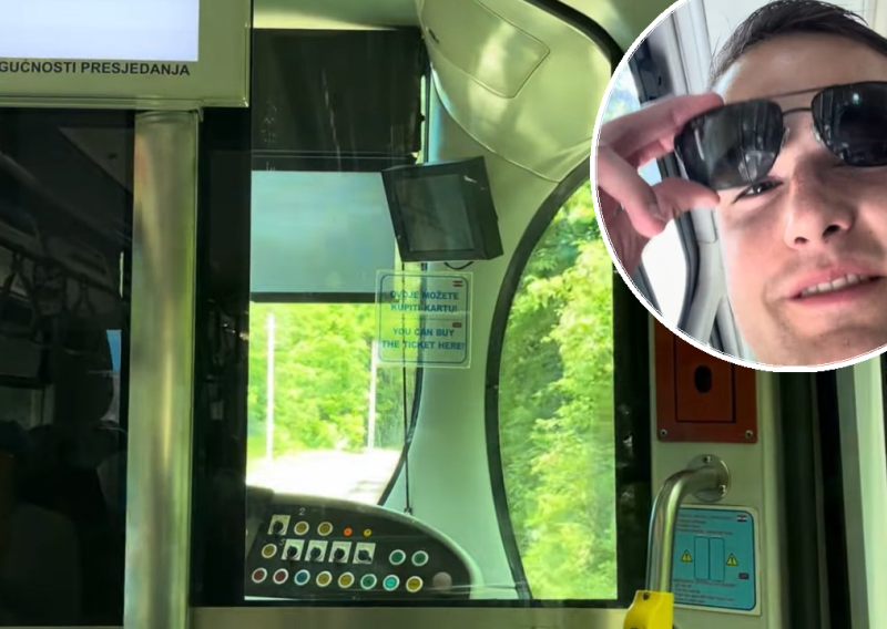 VIDEO Američki Youtuber se provozao ZET-ovim tramvajem: 'Prilično dobri izgovori'