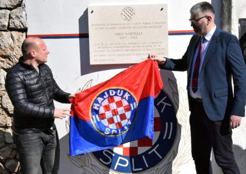 Hajduk podigao spomen-ploču legendi: Jedan od najvažnijih ljudi u povijesti kluba