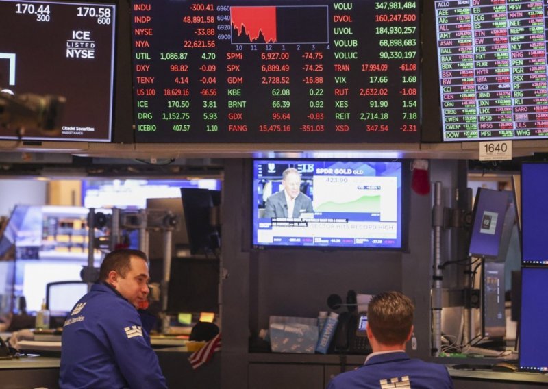 Pale cijene na Wall Streetu, naglo 'potonula' i cijena dionice tehnološkog diva