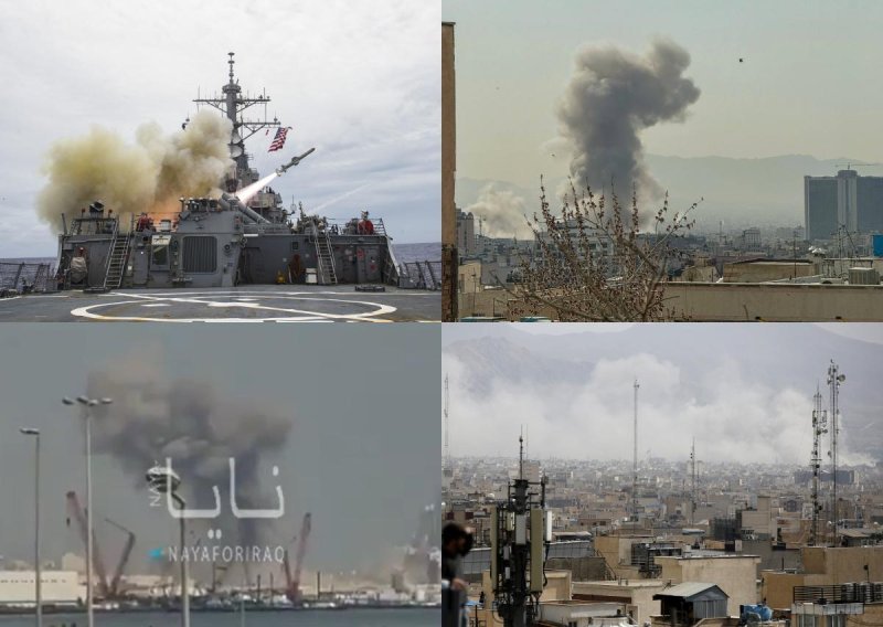 Amerikanci ispaljuju Tomahawke na Iran, počela odmazda Teherana: Na udaru američke baze u više zemalja