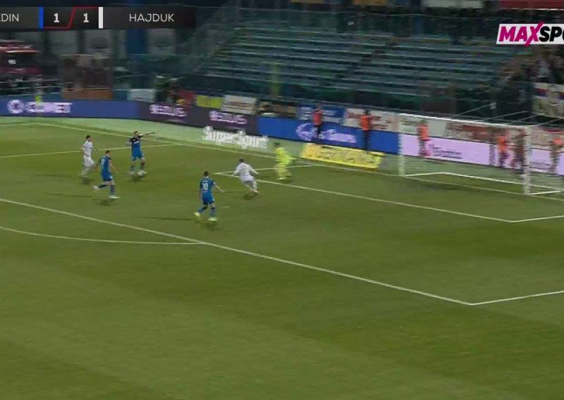 Nevjerojatno kako Hajduk u ovom napadu nije primio gol
