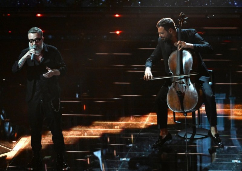 Sanremo večeras bira predstavnika za Eurosong: Stjepan Hauser priredio show s glavnim favoritom
