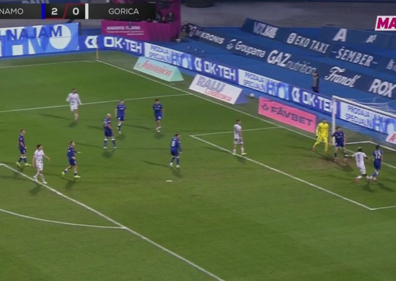 Gorica se nije prepala Dinama: Pogledajte gol nakon krasne akcije