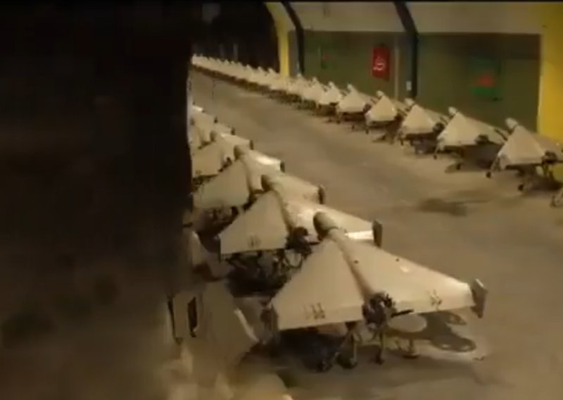 VIDEO Iranci objavili što drže u tunelu: Lansirne rampe su pune