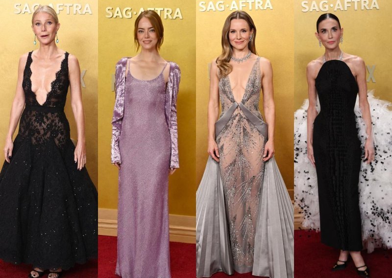 Povratak sjaja starog Hollywooda: Pogledajte najbolje haljine na dodjeli prestižnih nagrada