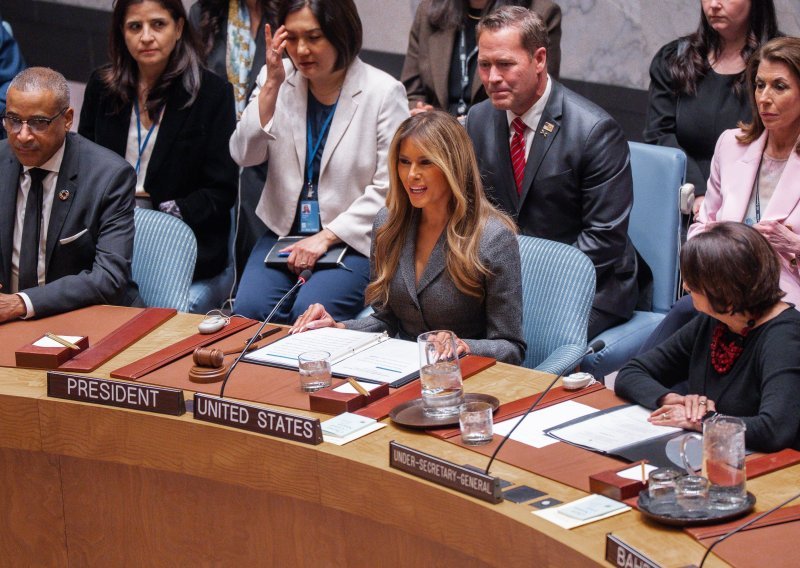 Povijesni trenutak: Melania Trump predsjedala sastankom Vijeća sigurnosti UN-a