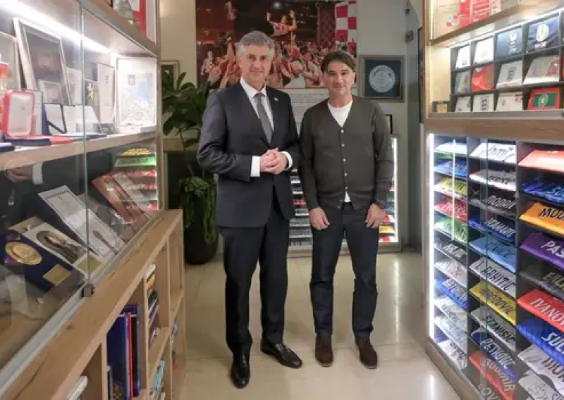 Dalić i Plenković na druženju: Premijer posjetio izbornikov restoran