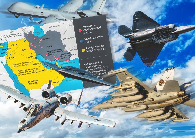 Amerikanci demonstrirali novu dimenziju sile: Pogledajte što su sve koristili u napadu na Iran