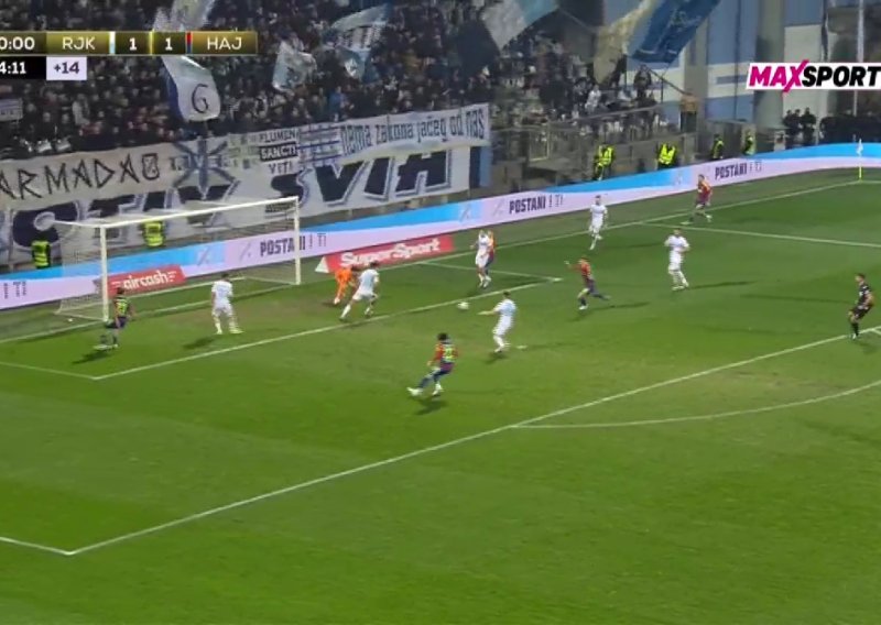 Svi su mislili da je Hajduk ovim golom u 95. minuti prošao u polufinale...