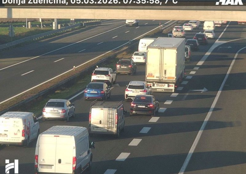 Kilometarske kolone kod Zagreba i tunela Učka: Dogodilo se više prometnih nesreća