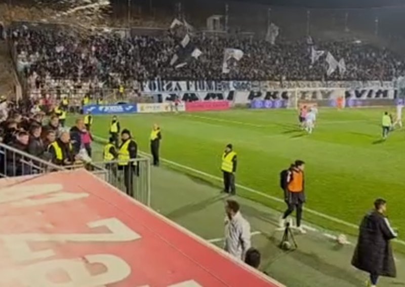 Ovo niste vidjeli u prijenosu: Pogledajte obračun pomoćnog trenera Hajduka i riječke publike nakon derbija
