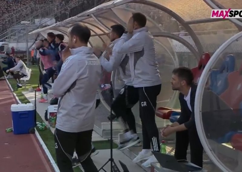 Hajdukovci su već proslavili gol: Pogledajte kako je stativa spasila Dinamo