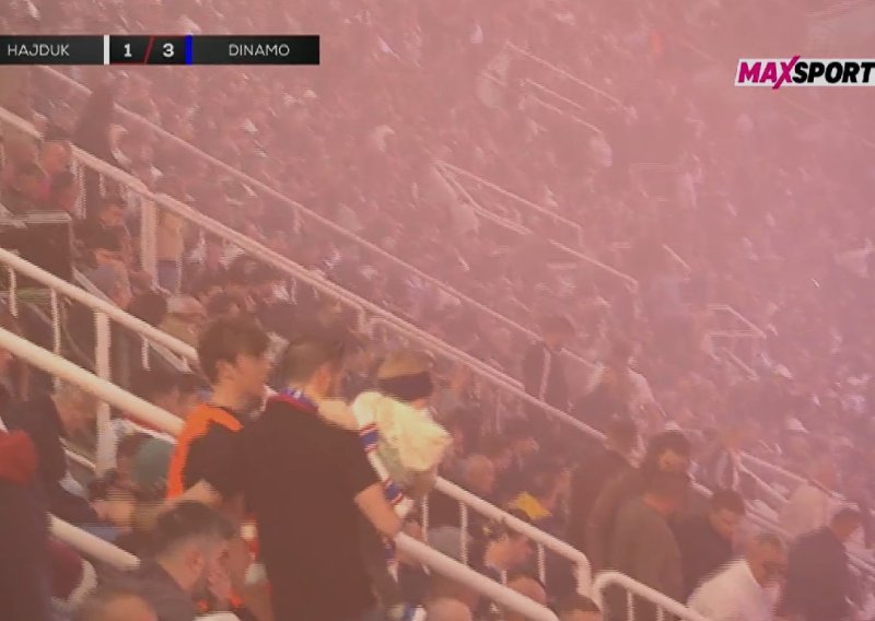 Razočarani navijači Hajduka odlazili su s Poljuda puno prije kraja utakmice