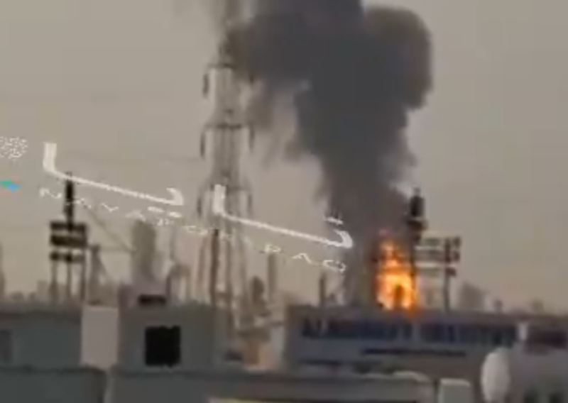 VIDEO Objavljene snimke iranskog udara na ključnu zaljevsku rafineriju za Amerikance