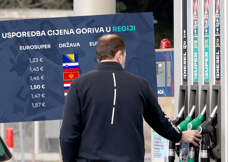 Zna se gdje je najjeftinije, a gdje najskuplje točiti gorivo nakon poskupljenja