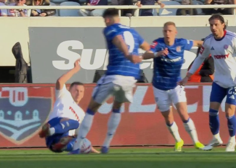 Rijetko tko je primijetio ovaj detalj s derbija: Beljo je pao, Dinamo tražio aut, Hajduk krenuo u napad