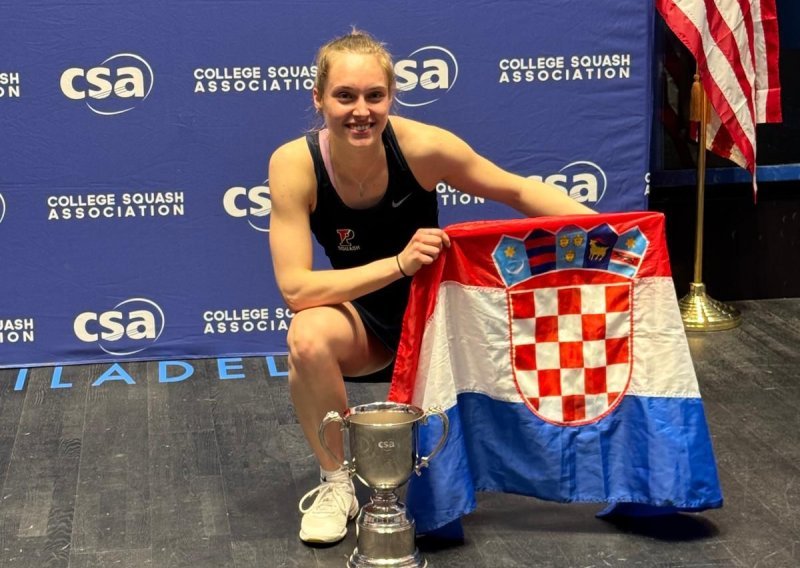 Hrvatica dio jednog od najvećih uspjeha u povijesti sveučilišnog squasha u SAD-u