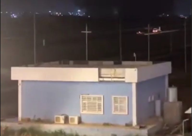 VIDEO Projektilom pogođena talijanska vojna baza u Iraku