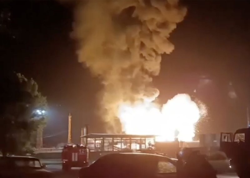 Ukrajinski dronovi pogodili naftno čvorište u ruskoj Krasnodarskoj regiji