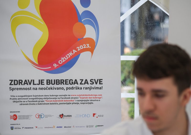 Kronično bubrežno zatajenje je ozbiljni problem: U Hrvatskoj godišnje umre do 900 ljudi