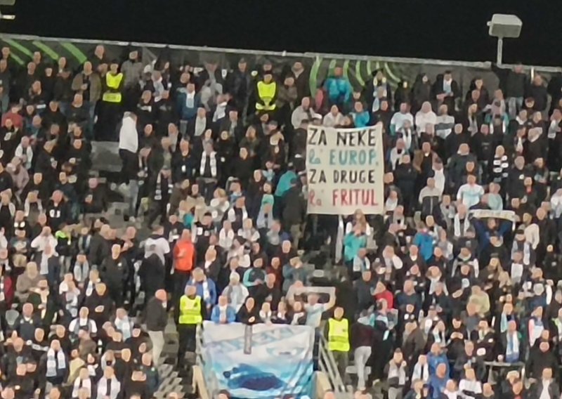 Pogledajte kako navijači Rijeke provociraju hajdukovce na utakmici sezone