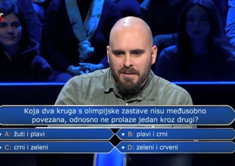 Napeto izdanje 'Milijunaša': Jedan natjecatelj stao na 10.000, drugi riskirao 18.000 eura i - pogriješio
