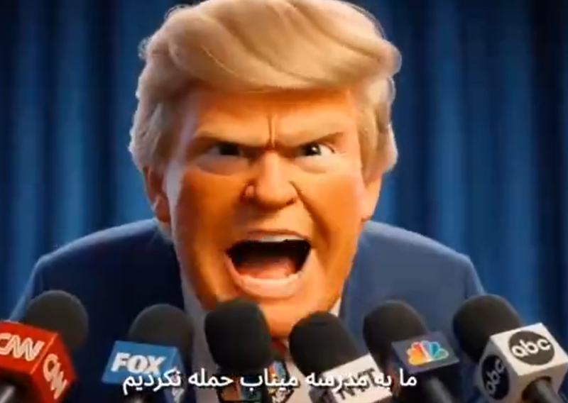 Iran provocira Trumpa: Objavili crtić, spominje se napad na iransku školu, ali i Epsteinovi dosjei